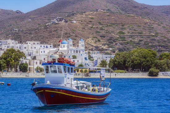 bâteau de pêche île amorgos