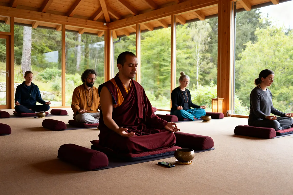 Centre de méditation Kadampa France : Retraites et sagesse à découvrir