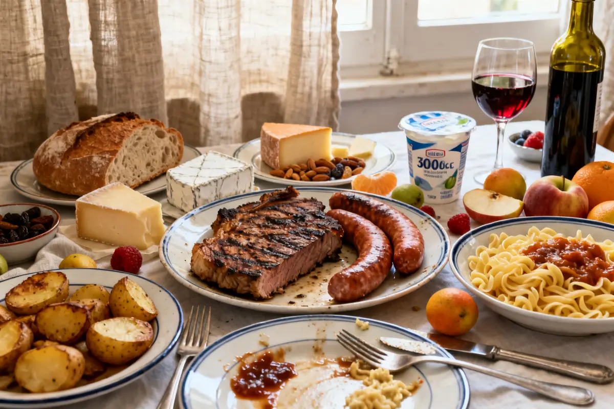 3000 calories par jour : plan repas muscle et prise de masse