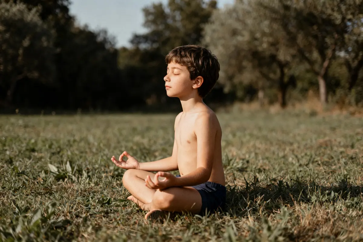 Méditation grenouille : Calme et attentif pour enfants